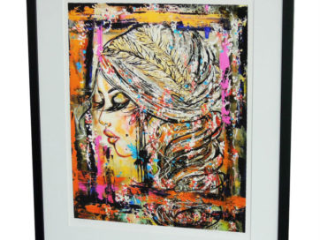 Gicléetryck "Blessed by the Night"