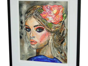 Gicléetryck "Everything happens for a reason"