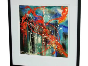 Gicléetryck "Borrowed tune"