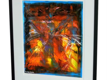 Gicléetryck "Fire walk with me"