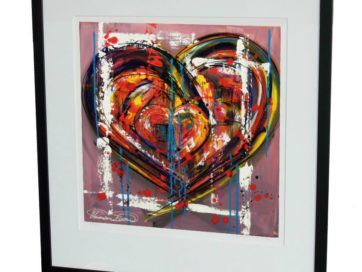 Gicléetryck "For your love"