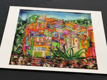 Gicléetryck "Cinque Terre, Riomaggiore"