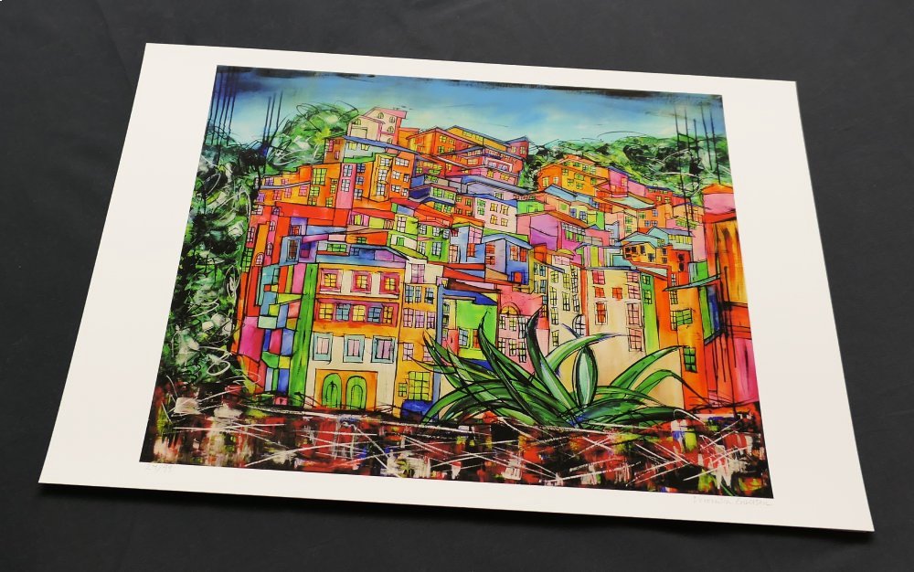 Gicléetryck "Cinque Terre, Riomaggiore"
