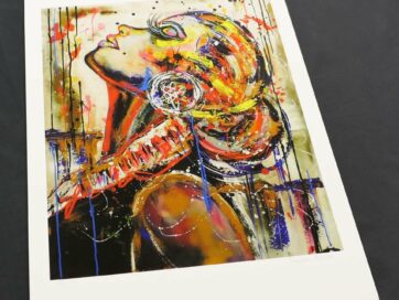 Gicléetryck "Free Spirit"