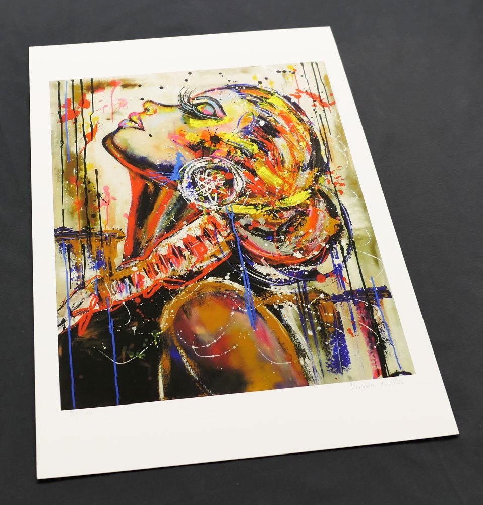 Gicléetryck "Free Spirit"