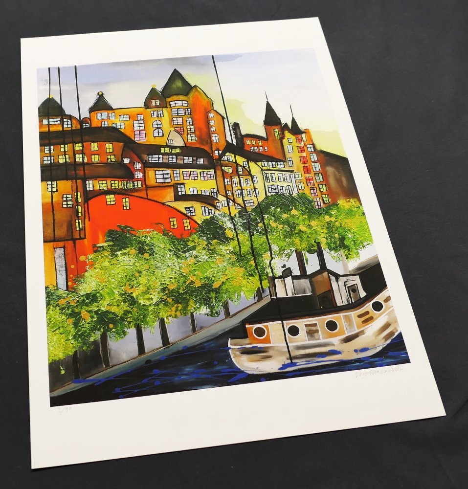 Gicléetryck "Mariaberget View"