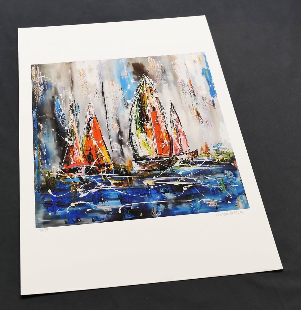 Gicléetryck "Sailing"