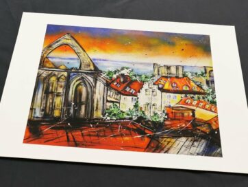 Gicléetryck "Sankta Katarina, Visby Gotland"