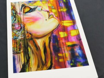Gicléetryck "Satisfaction"