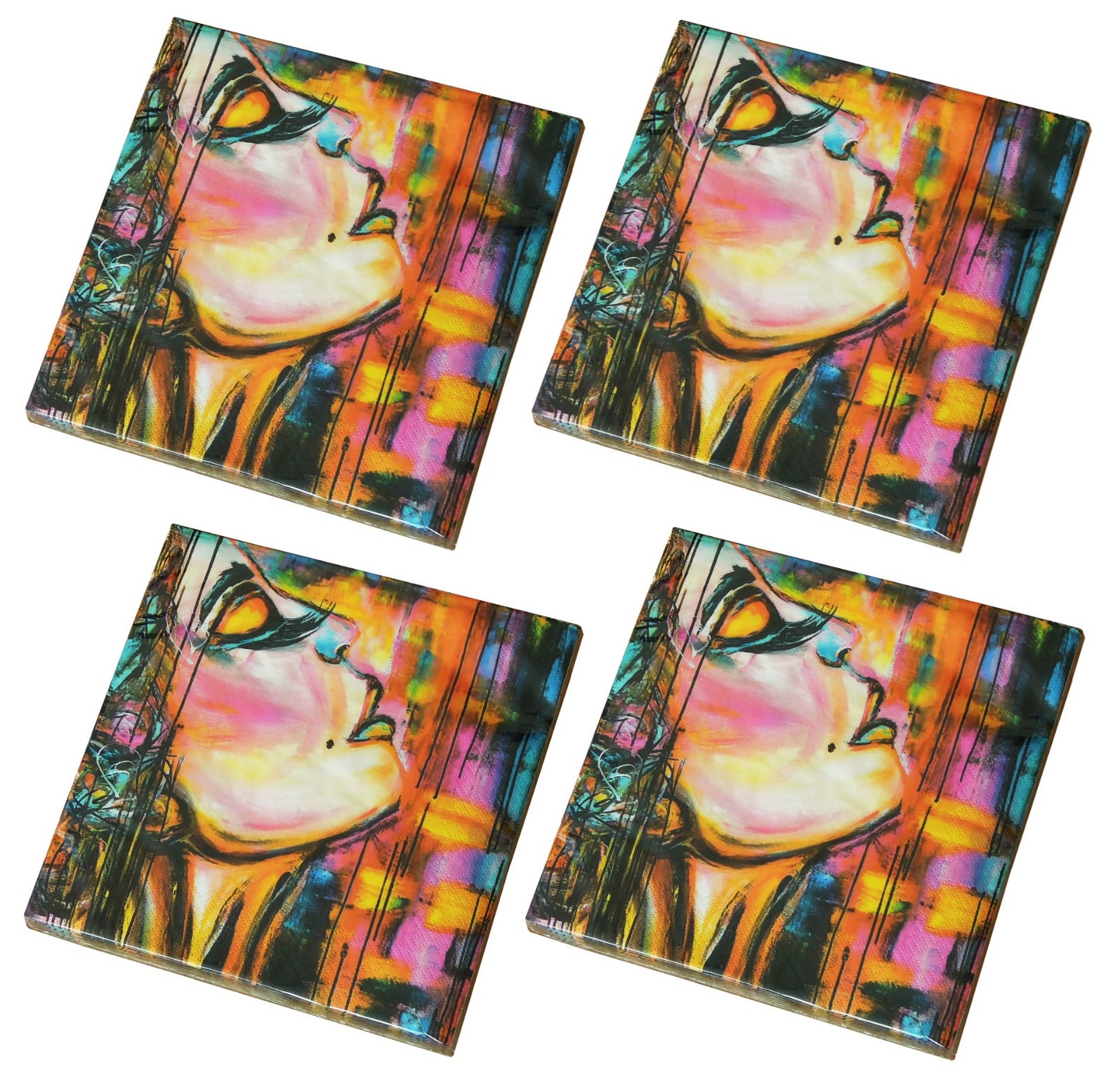 Servett 20x20 cm "Satisfaction" (4-pack)