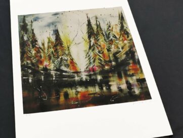 Gicléetryck "When the world was young"